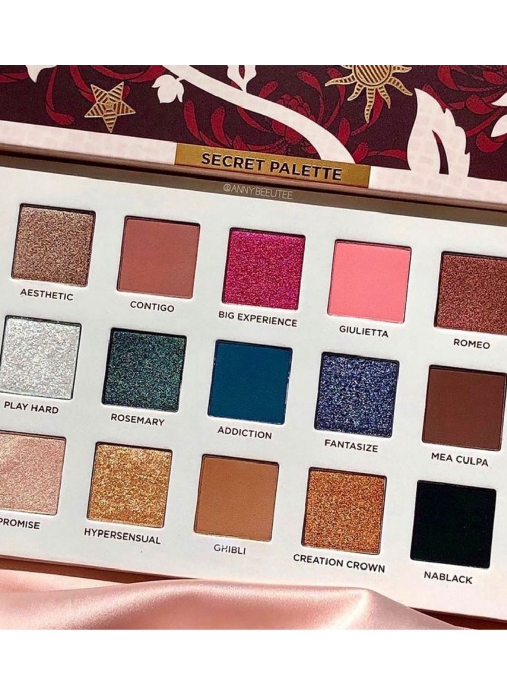 Nabla Secret Eyeshadow Palette BNIB